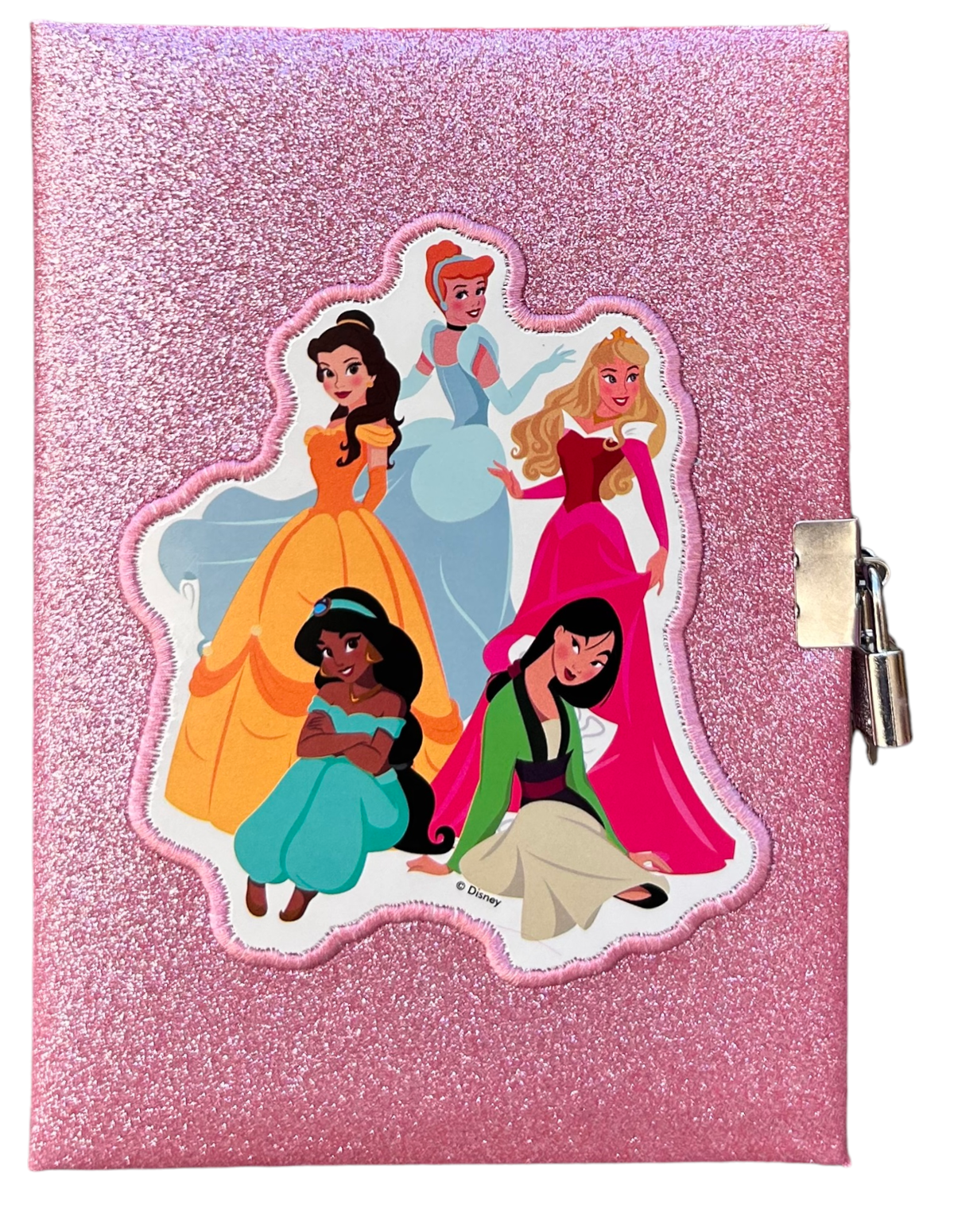 Diario Segreto Glitter Principesse DISNEY con Penna Magica e Accessori con Confezione - Pr0824