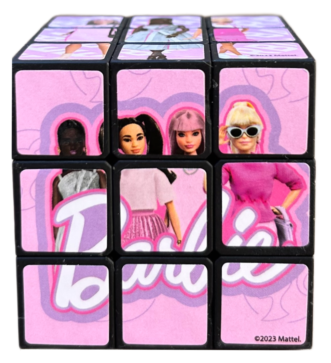 Cubo Magico Barbie Cubo di Rubik Puzzle 6x6x6cm - Bar0872
