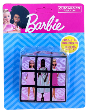 Cubo Magico Barbie Cubo di Rubik Puzzle 6x6x6cm - Bar0872