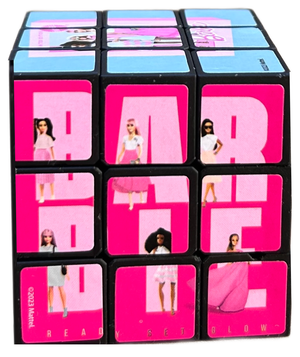 Cubo Magico Barbie Cubo di Rubik Puzzle 6x6x6cm - Bar0872