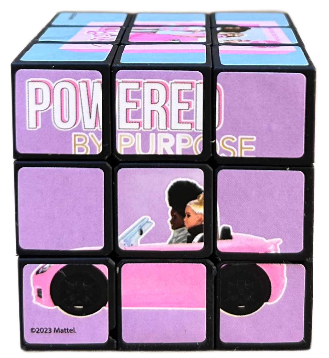 Cubo Magico Barbie Cubo di Rubik Puzzle 6x6x6cm - Bar0872