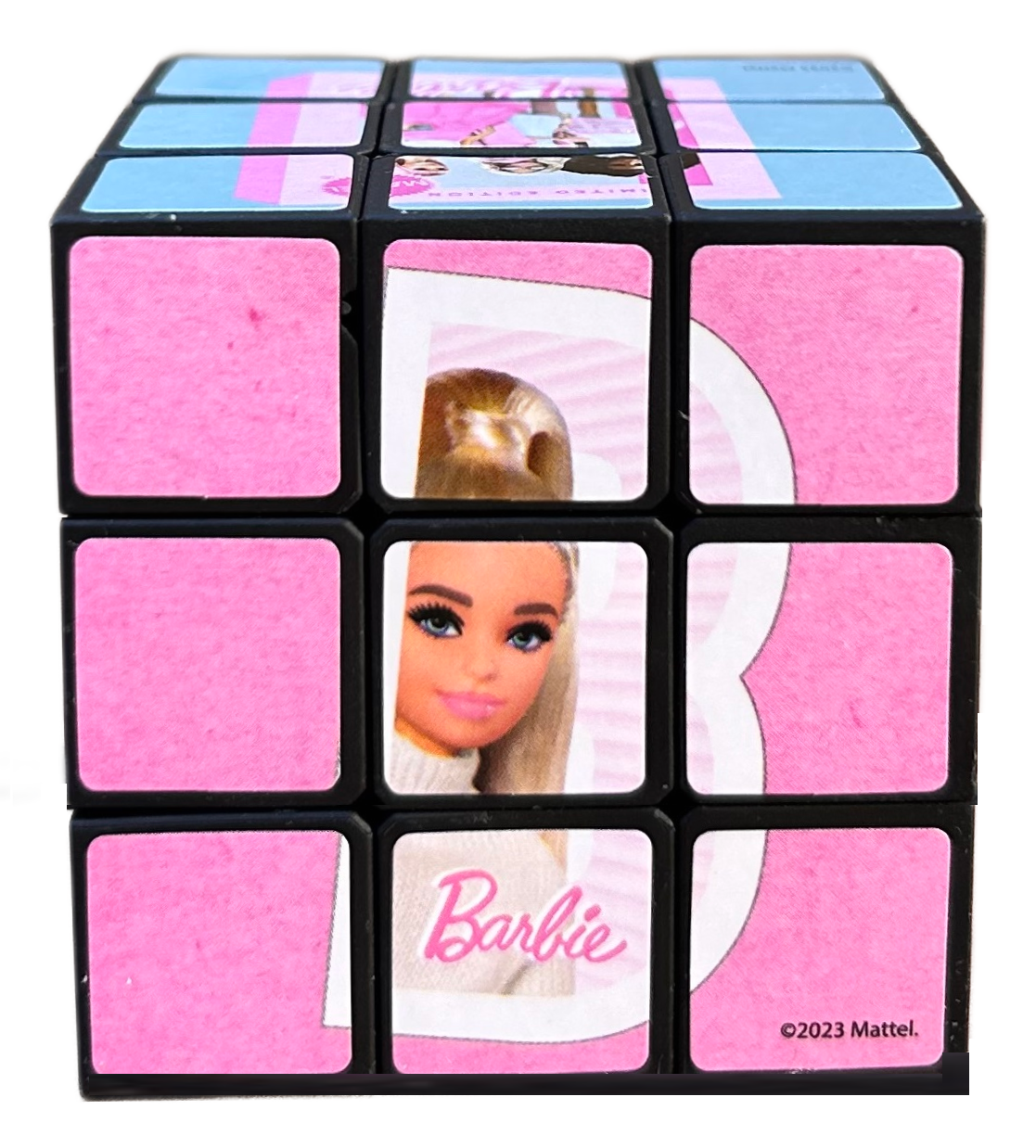 Cubo Magico Barbie Cubo di Rubik Puzzle 6x6x6cm - Bar0872