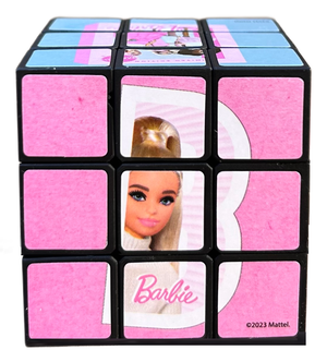 Cubo Magico Barbie Cubo di Rubik Puzzle 6x6x6cm - Bar0872