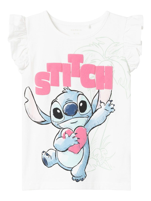 T-Shirt M.c. Stitch DISNEY Maglietta Bambina - 13230011bianco