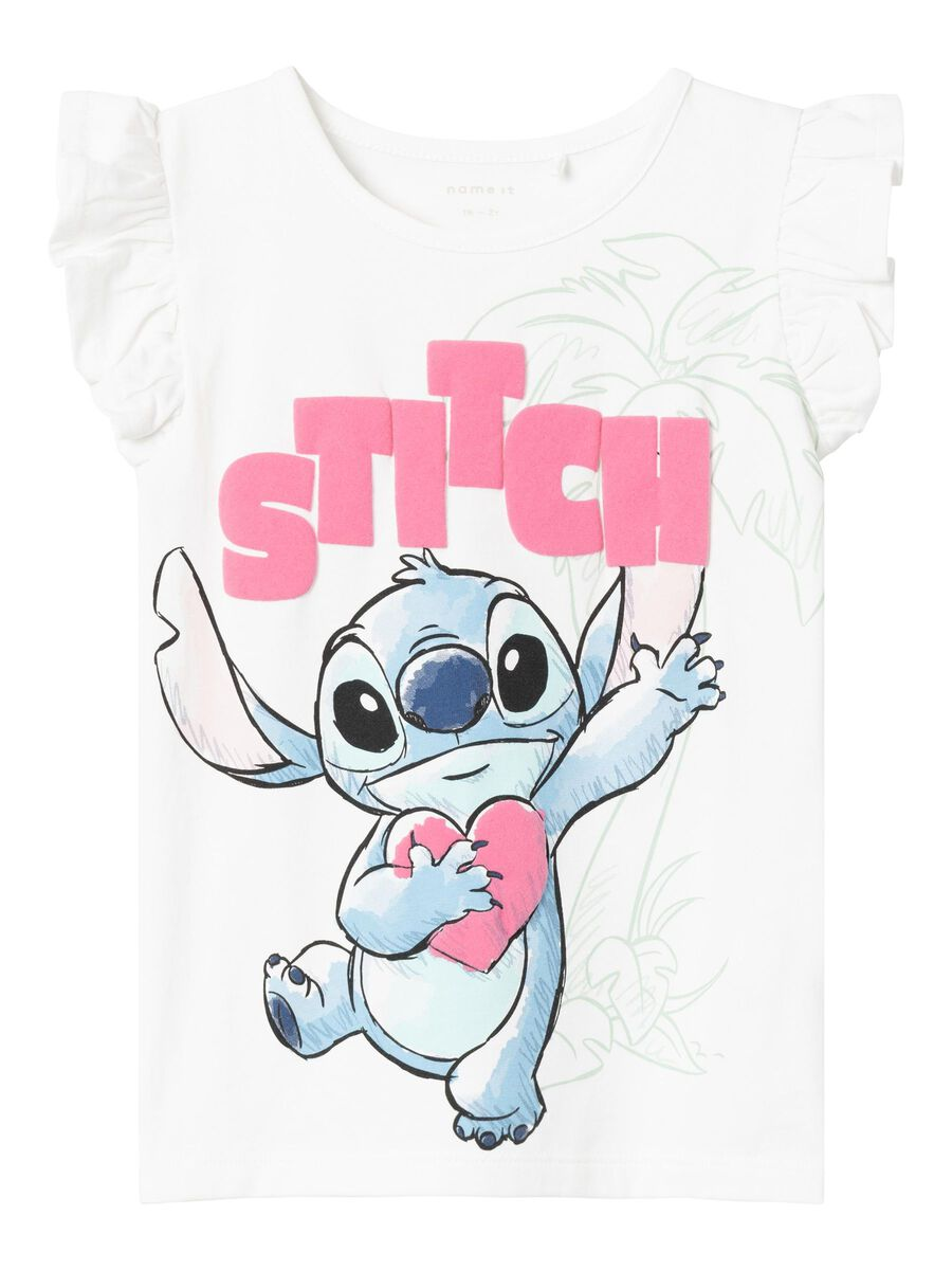 T-Shirt M.c. Stitch DISNEY Maglietta Bambina - 13230011bianco