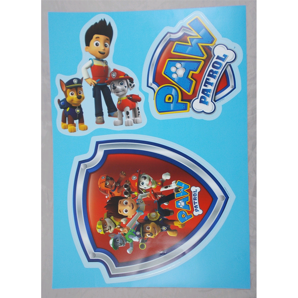 Decori Adesivi Removibile Paw Patrol 1 Foglio Cm. 40x28 - 160133