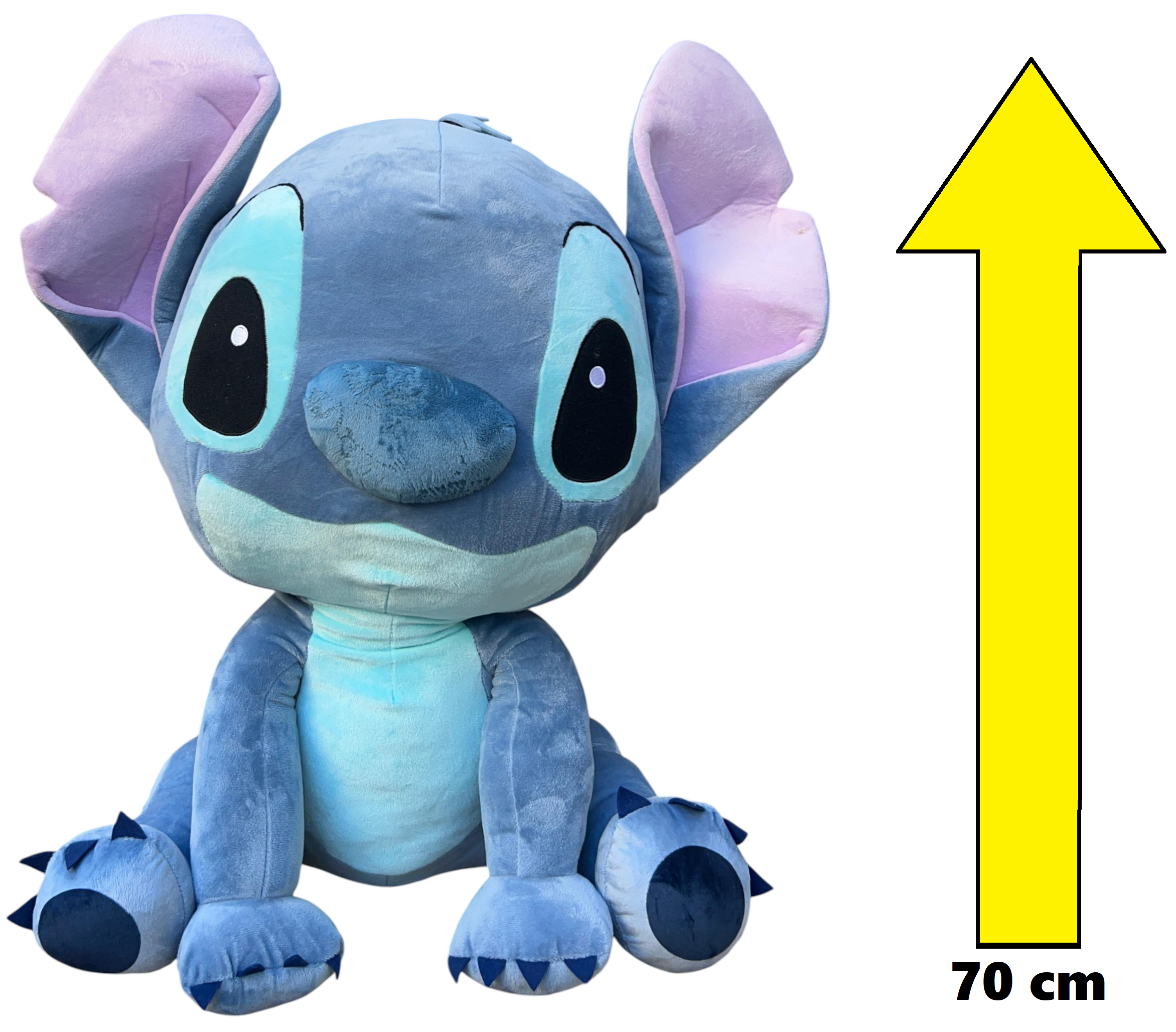 Peluche Stitch Baby Testone DISNEY Lilo & Stitch Pupazzo da 70 Cm. - 71389sf