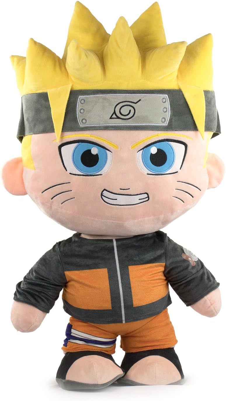 Peluche Jumbo Naruto Uzumaki 74 Cm. Pupazzo Gigante Naruto Shippuden- 16001899
