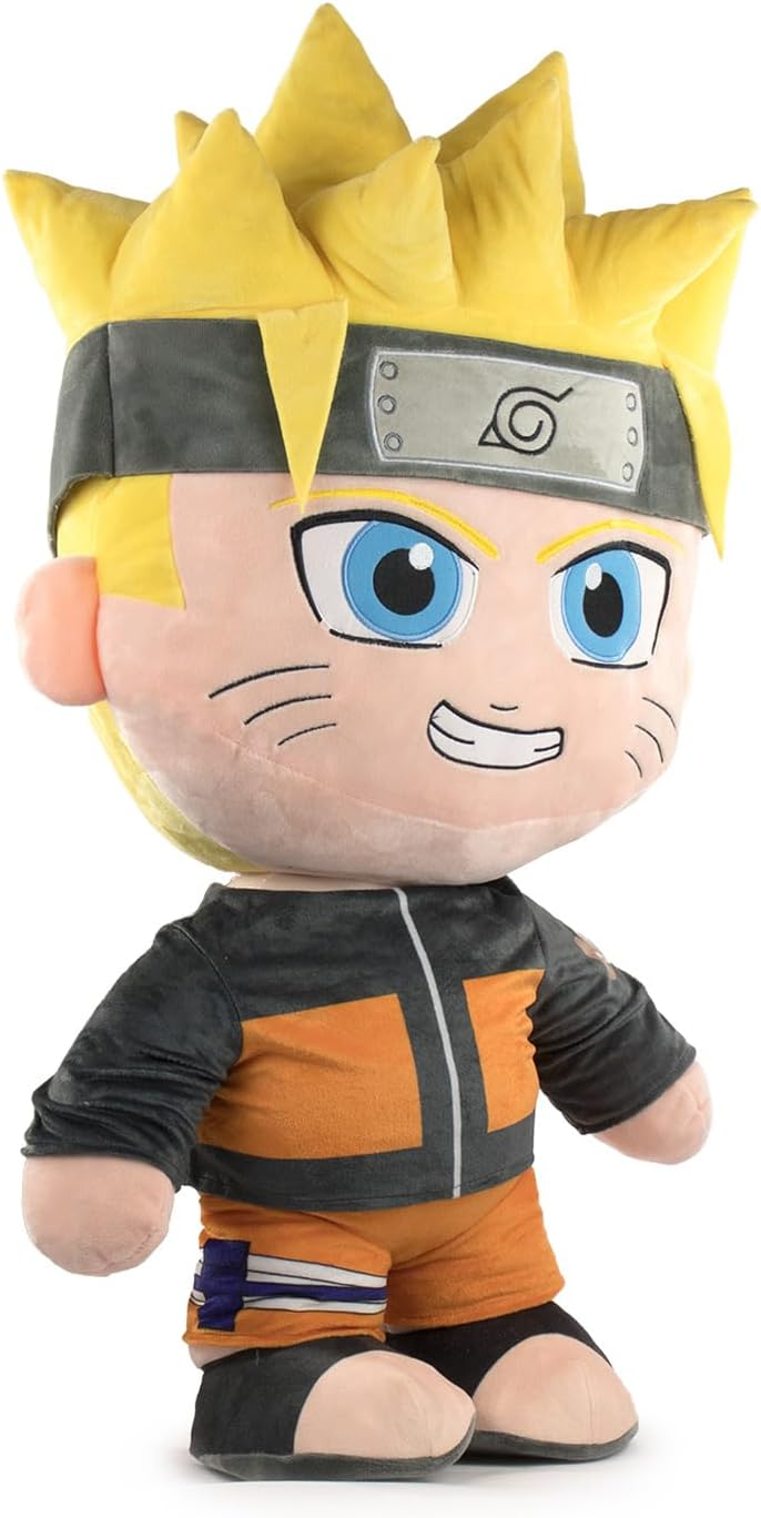 Peluche Jumbo Naruto Uzumaki 74 Cm. Pupazzo Gigante Naruto Shippuden- 16001899