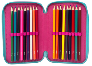 Astuccio 3 Zip Scuola Trilli DISNEY Peter Pan Multiscomparto Portacolori Giotto - 1004e3267