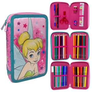 Astuccio 3 Zip Scuola Trilli DISNEY Peter Pan Multiscomparto Portacolori Giotto - 1004e3267