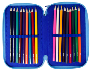 Astuccio 3 Zip Scuola Winnie the Pooh DISNEY Multiscomparto Portacolori Giotto - 1004e3253