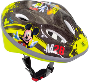 Casco Protettivo Topolino Mickey Mouse DISNEY Regolabile 52-56 CM Bici- 59083