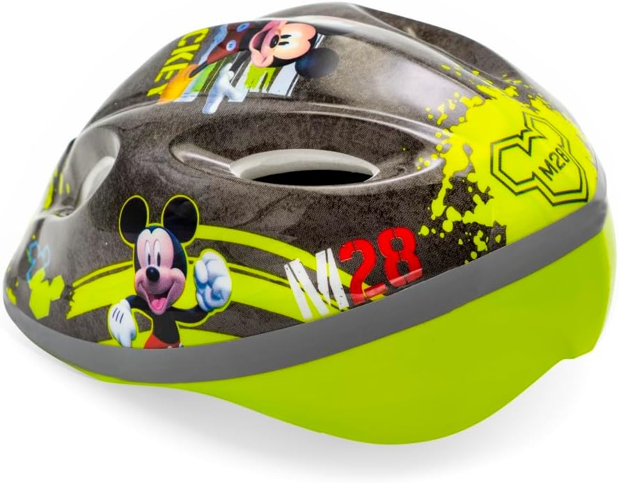 Casco Protettivo Topolino Mickey Mouse DISNEY Regolabile 52-56 CM Bici- 59083