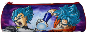 Tombolino Astuccio Dragon Ball Super Goku Vegeta Super Saiyan Blue Portacolori Penne 23 CM - 1010e3247
