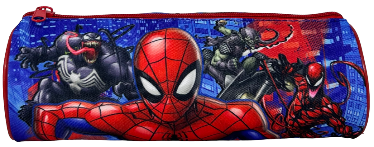 Tombolino Astuccio Spiderman MARVEL Uomo Ragno Portacolori Penne 23 CM - 1010e3221