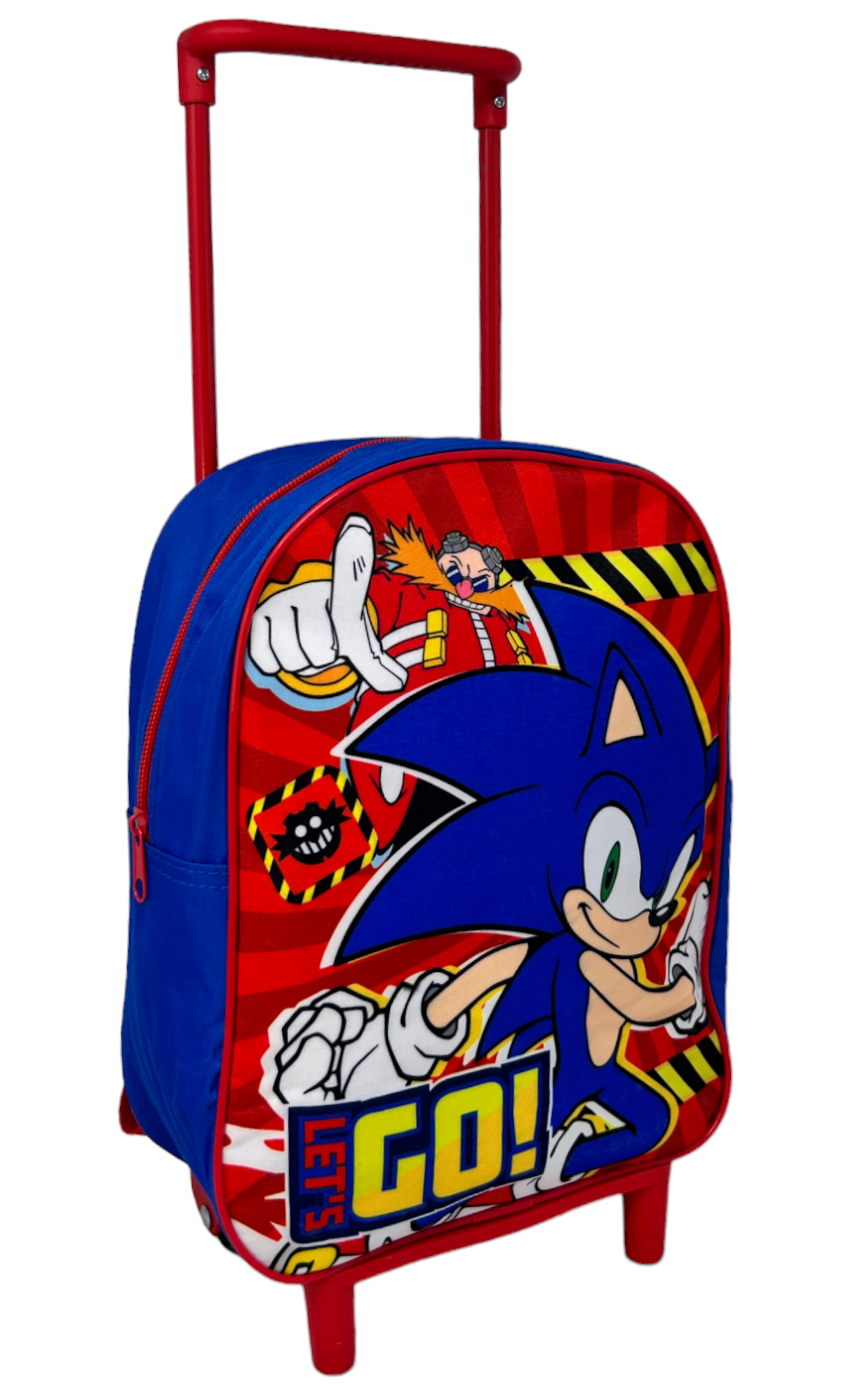 Zaino Asilo Trolley Sonic the Hedgehog Borsa per Scuola Materna Tempo Libero - 1000et283217