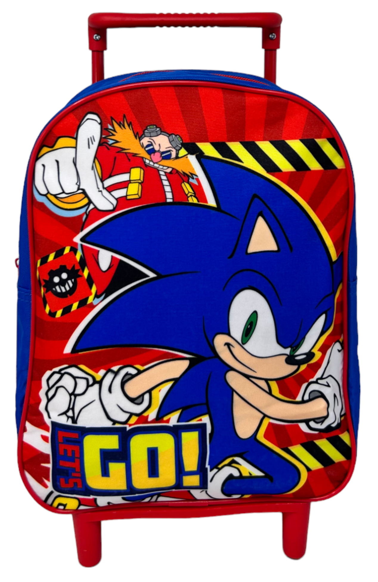 Zaino Asilo Trolley Sonic the Hedgehog Borsa per Scuola Materna Tempo Libero - 1000et283217