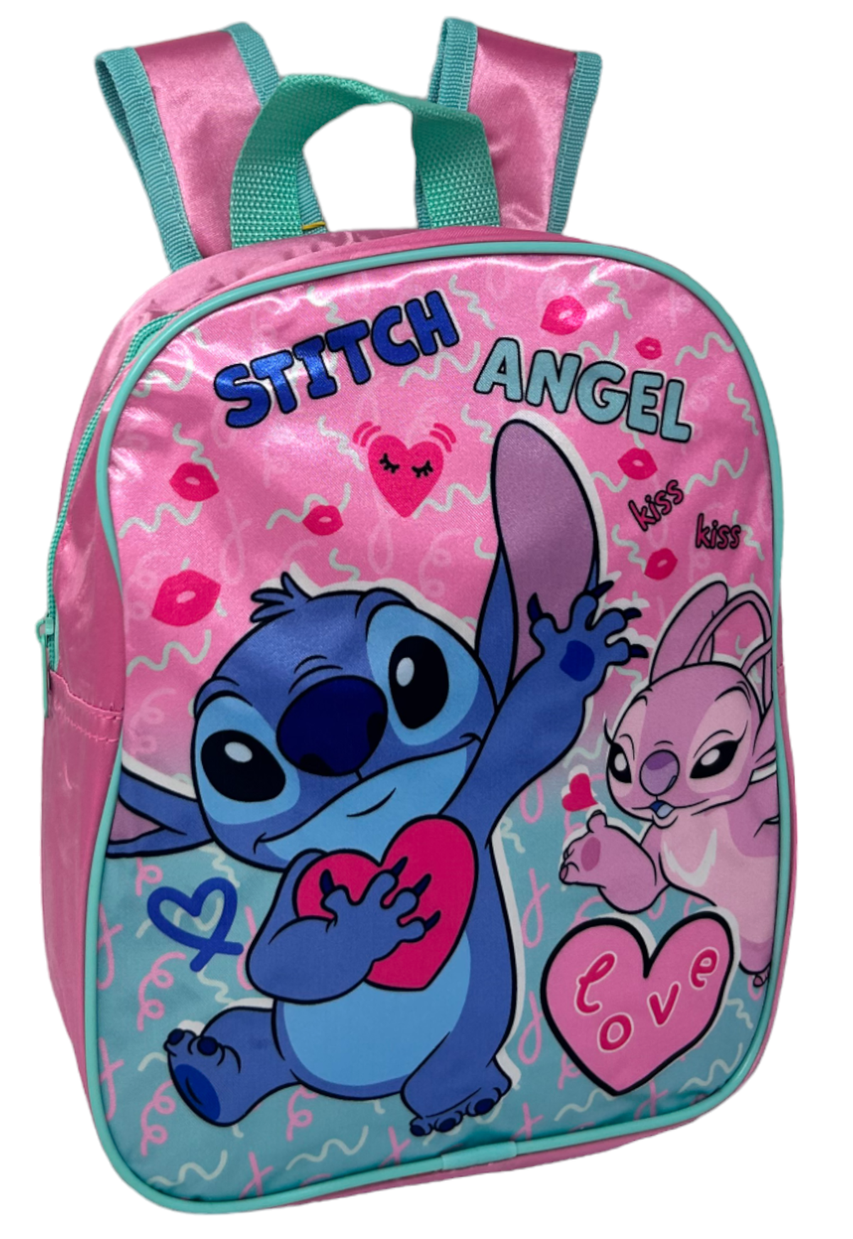 Zaino Asilo Stitch e Angel DISNEY Borsa Scuola Infanzia O per Tempo Libero Passeggio- 1000e283250