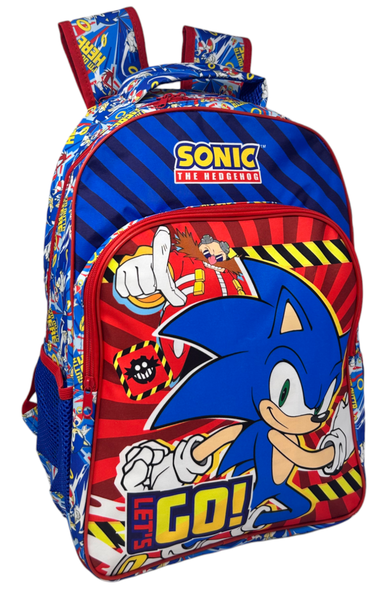 Zaino Scuola Sonic the Hedgehog Modello Teen Borsa Scuola Secondaria O per Tempo Libero  - 162922279