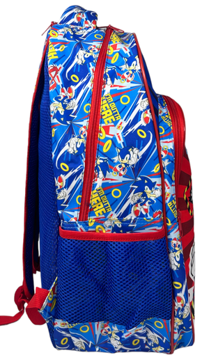 Zaino Scuola Sonic the Hedgehog Modello Teen Borsa Scuola Secondaria O per Tempo Libero  - 162922279