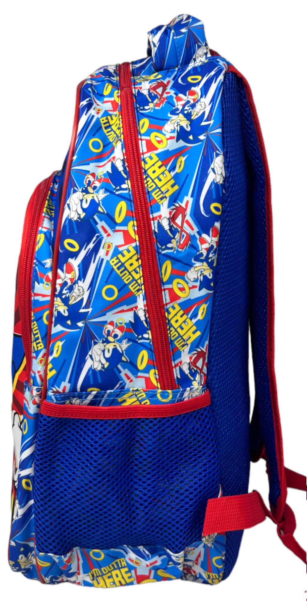 Zaino Scuola Sonic the Hedgehog Modello Teen Borsa Scuola Secondaria O per Tempo Libero  - 162922279