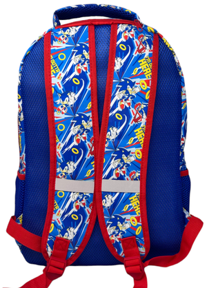 Zaino Scuola Sonic the Hedgehog Modello Teen Borsa Scuola Secondaria O per Tempo Libero  - 162922279