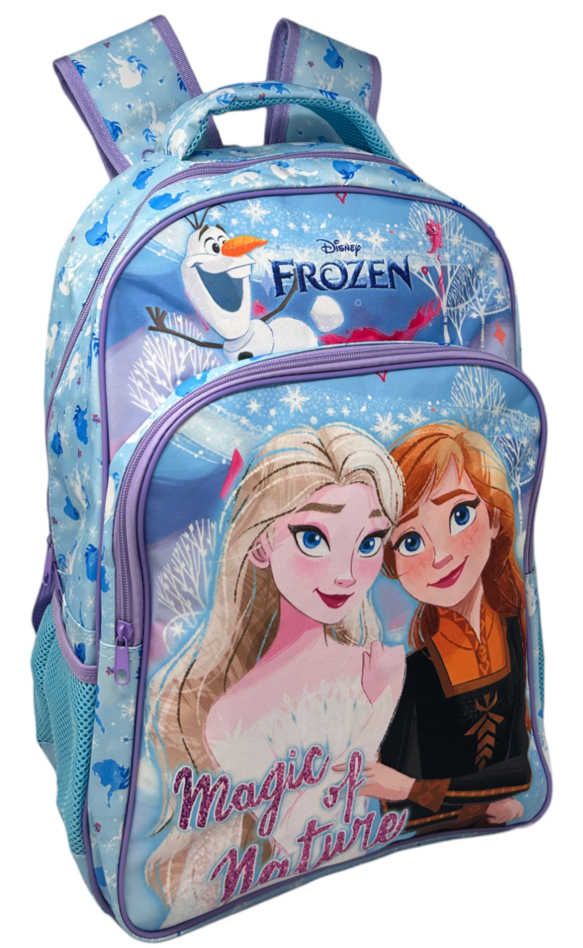 Zaino Scuola Frozen Ii DISNEY Modello Teen Borsa Scuola Secondaria O per Tempo Libero  - 162922237