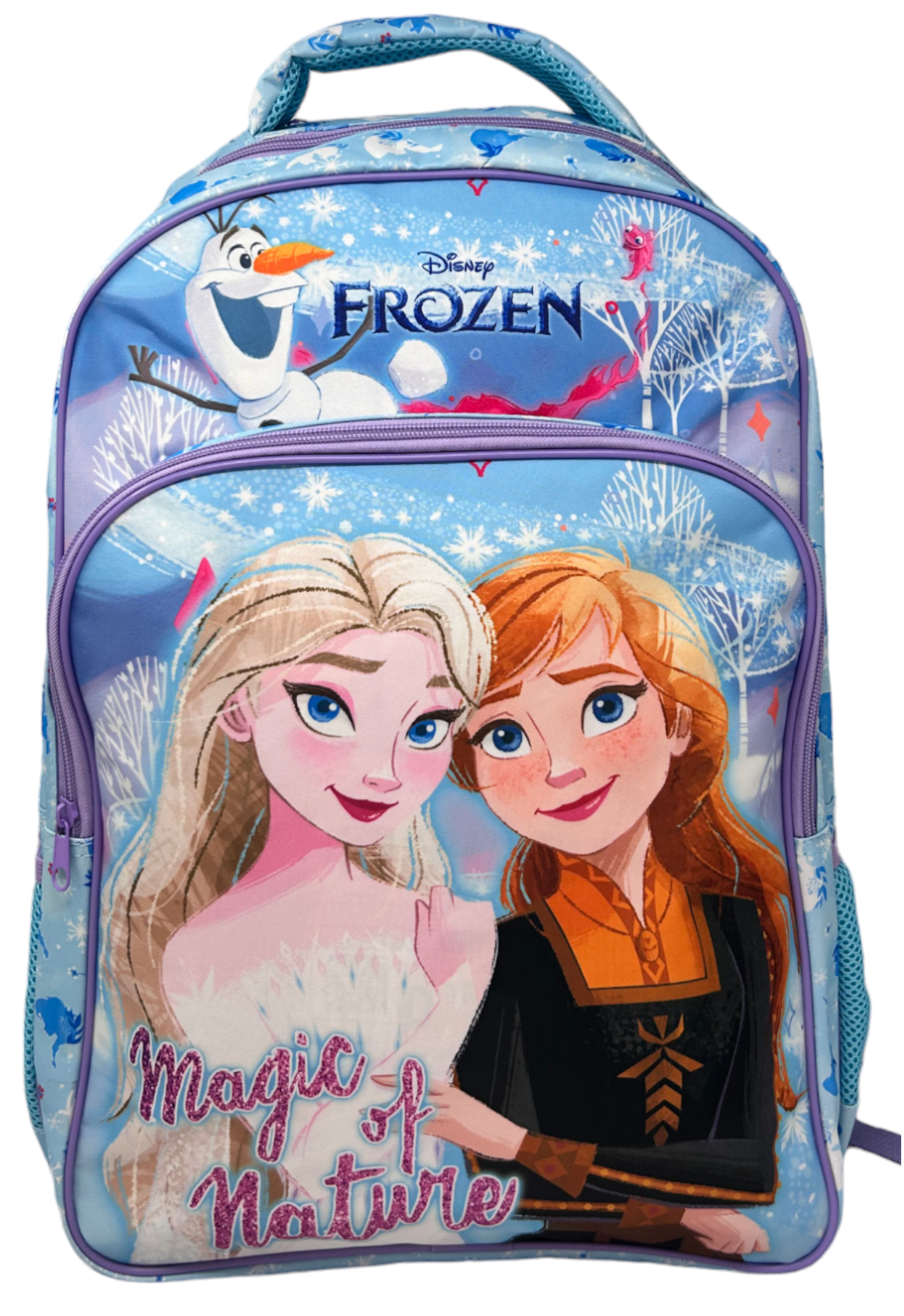 Zaino Scuola Frozen Ii DISNEY Modello Teen Borsa Scuola Secondaria O per Tempo Libero  - 162922237