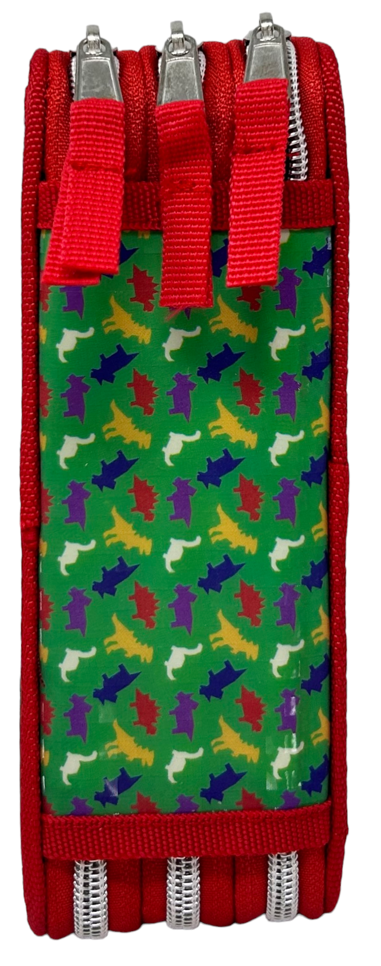 Astuccio Scuola 3d Dinosauri Cool Monster Multiscomparto 3 Zip Portacolori Pennarelli Giotto - Din0972