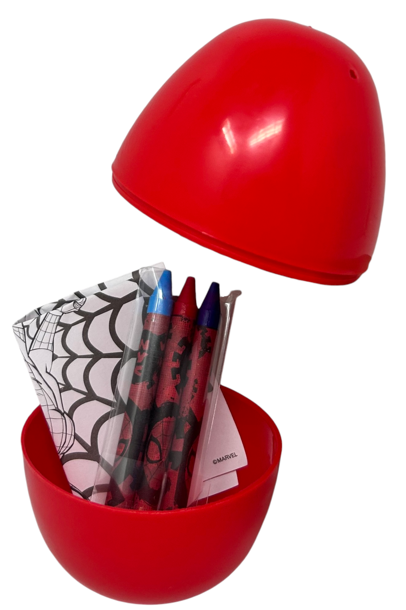 Mini Uovo con Sorpresa Spiderman MARVEL Ovetto con Kit da Colorare -  Sp0940