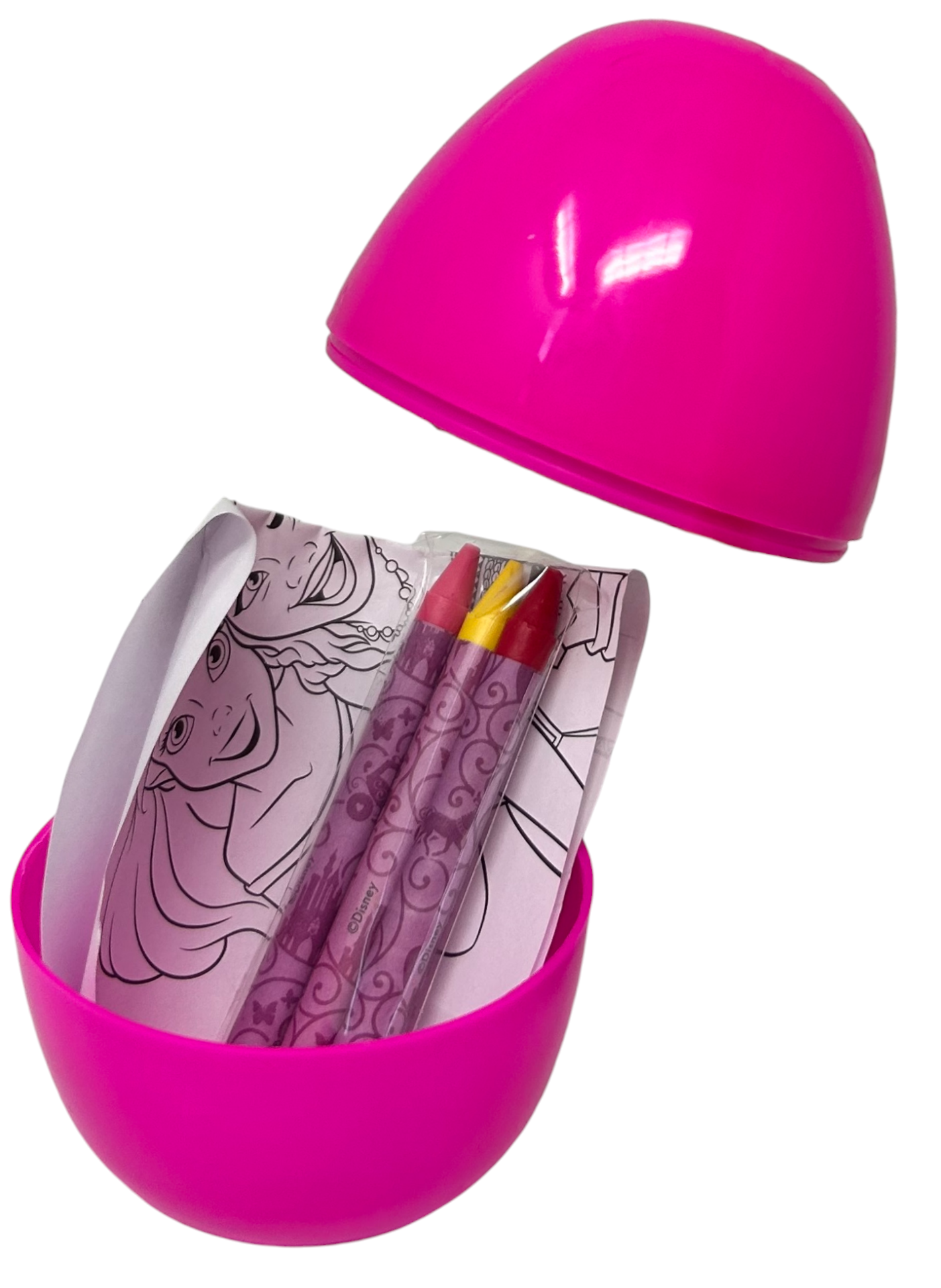 Mini Uovo con Sorpresa Principesse DISNEY Ovetto con Kit da Colorare -  Pr0940