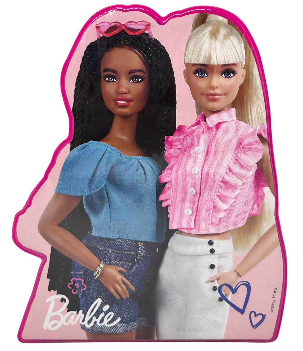 Mini Set per Colorare Barbie 26 Pezzi in Confezione Sagomata - Br0830