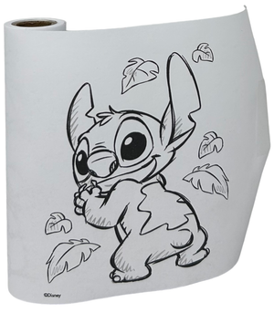 Set Cancelleria Stitch e Angel DISNEY 12 Pezzi Disegni Colori Stickers Timbri - St00028