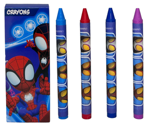 Set Cancelleria Spidey e i Suoi Fantastici Amici MARVEL 12 Pezzi Disegni Colori Stickers Timbri - Sp50068