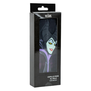 Spazzola Piatta Districante per Capelli Maleficent DISNEY 22 CM con Personaggio 3d- 2894