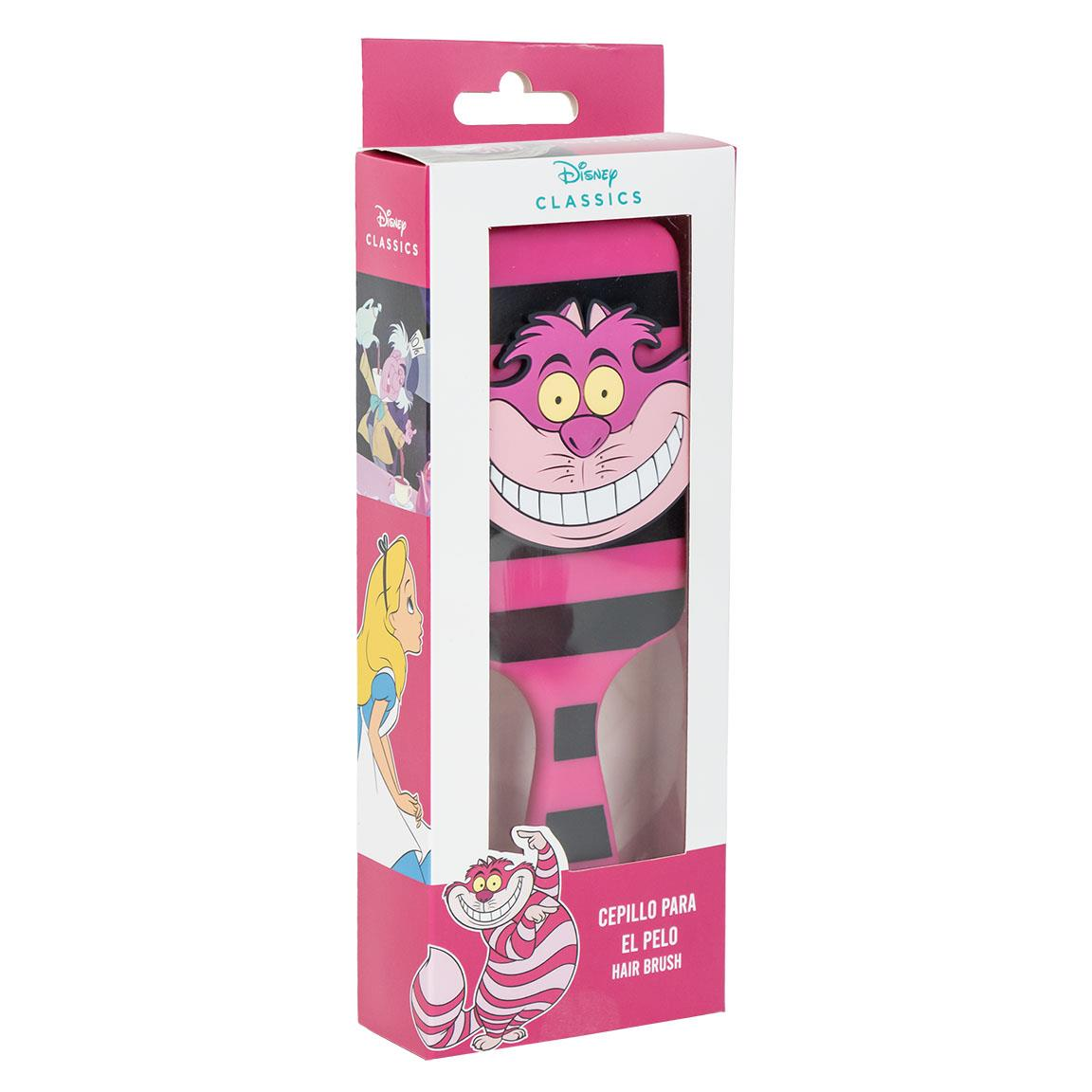 Spazzola Piatta Districante per Capelli Stregatto DISNEY 22 CM con Personaggio 3d- 2907