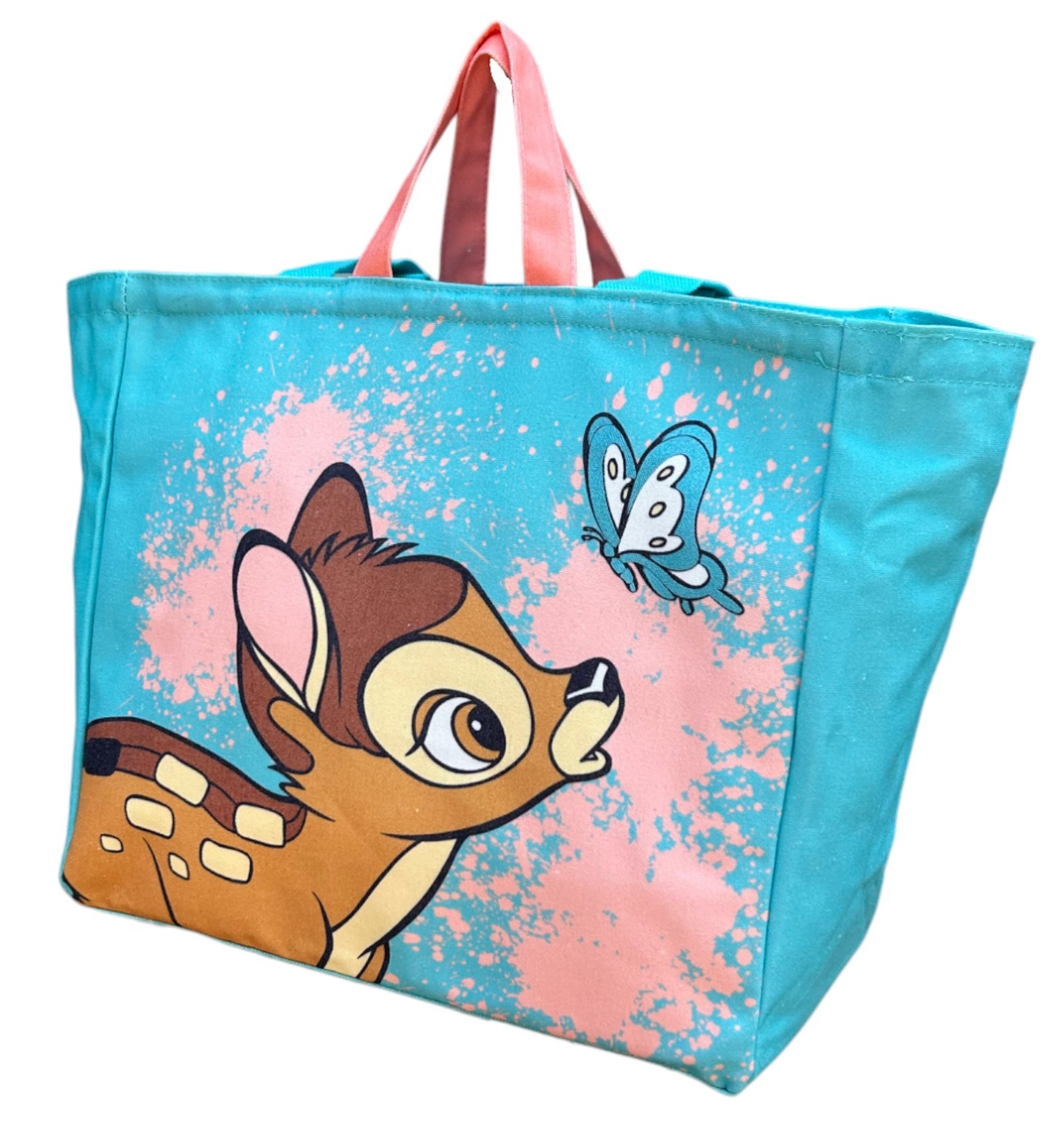 Borsa con Doppio Manico Bambi DISNEY Shopper Borsa Mare Tempo Libero - D08967mc