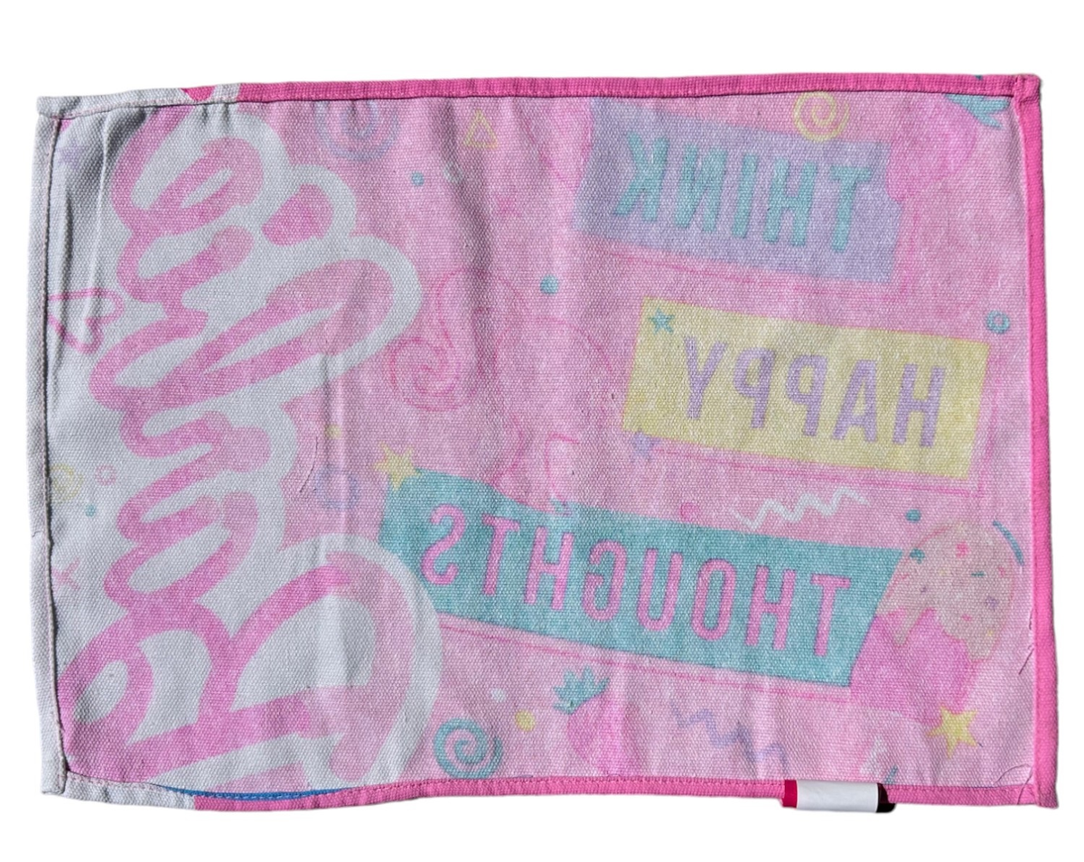 Tovaglietta Barbie Misto Cotone Lavabile Ripiegabile da Colazione Pranzo CM 45 X 32 - B09111mc