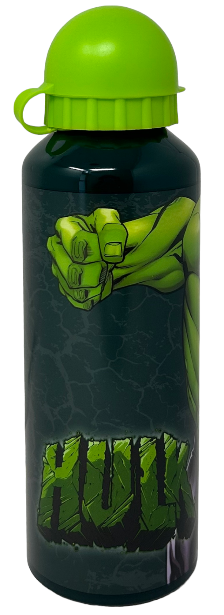 Borraccia in Alluminio Hulk Avengers MARVEL con Beccuccio e Coperchio 500 Ml - M09092mc/vs