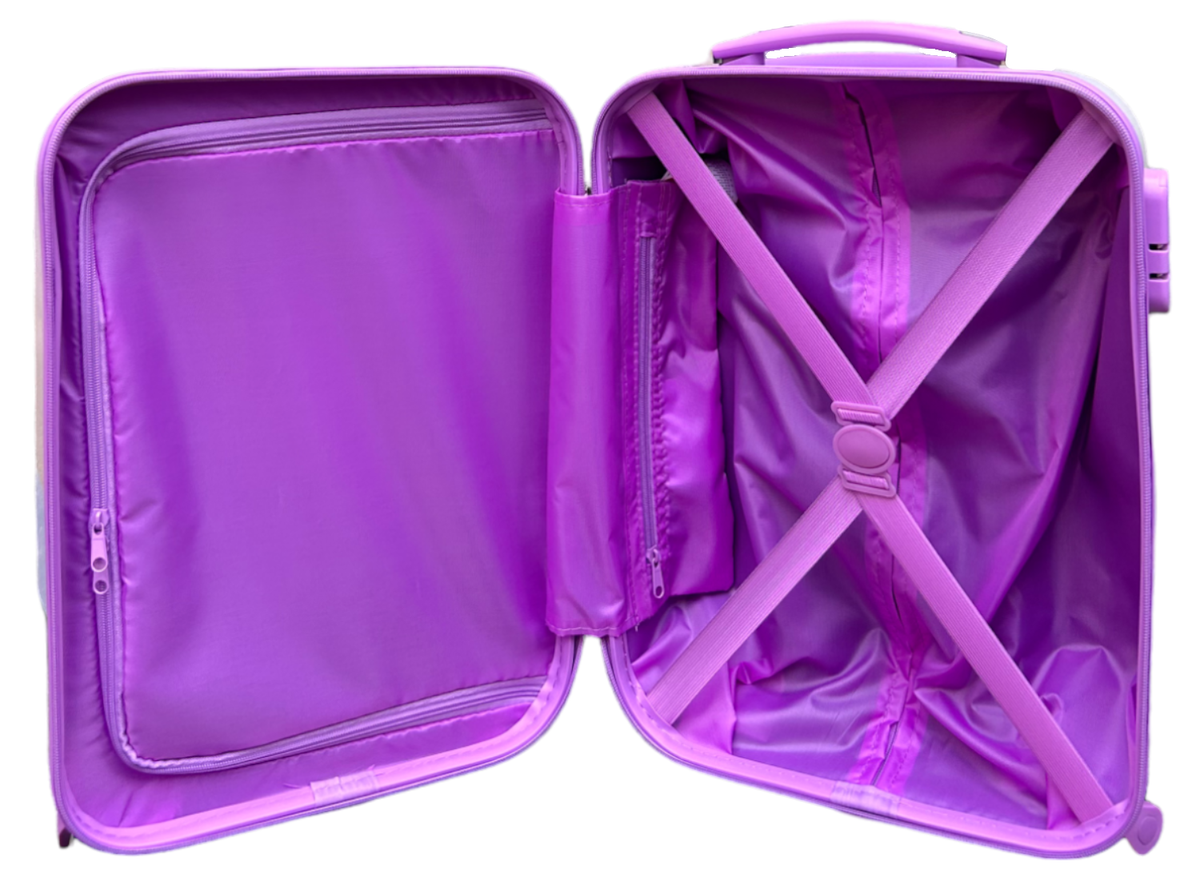 Trolley da Viaggio Gabby's Dollhouse Valigia in ABS Manico Allungabile - O06032mc