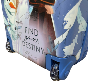 Trolley da Viaggio Frozen DISNEY Mini Valigia 2 Ruote in ABS Manico Allungabile - D09291mc