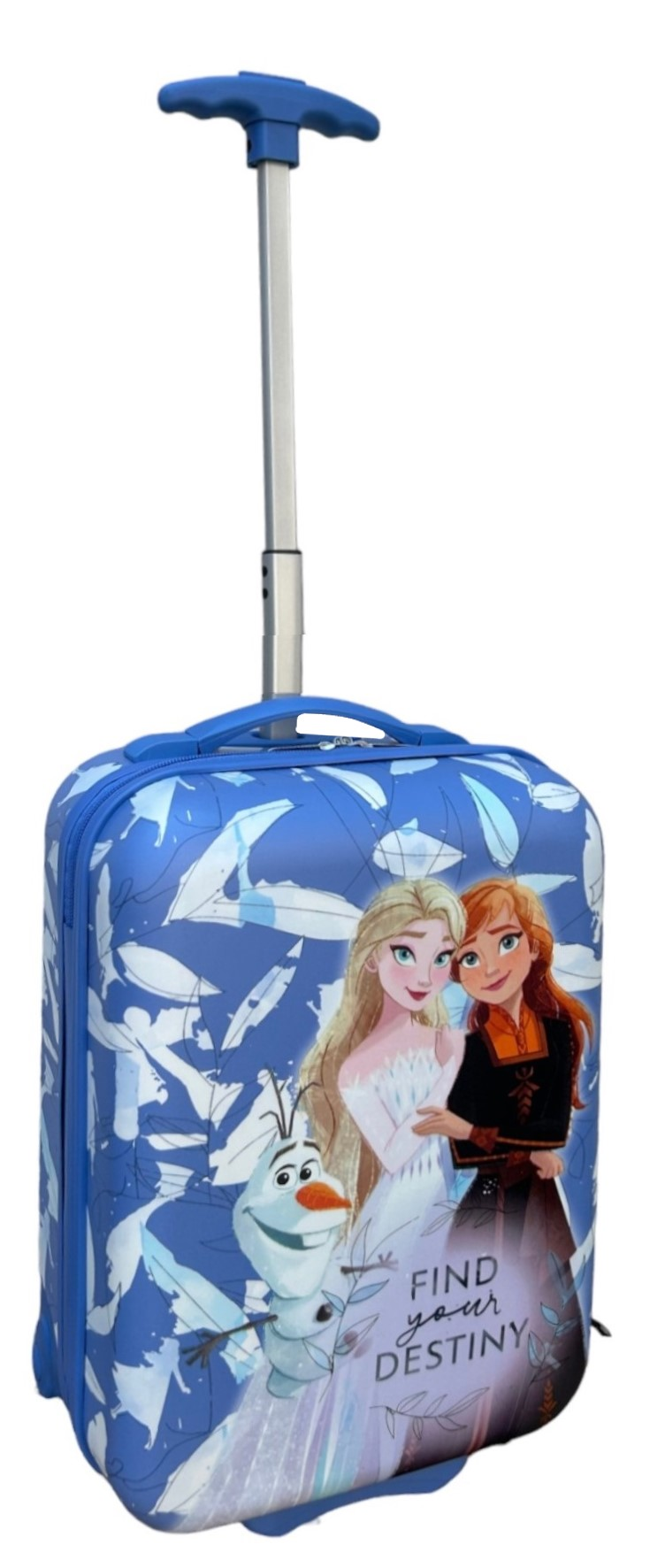 Trolley da Viaggio Frozen DISNEY Mini Valigia 2 Ruote in ABS Manico Allungabile - D09291mc