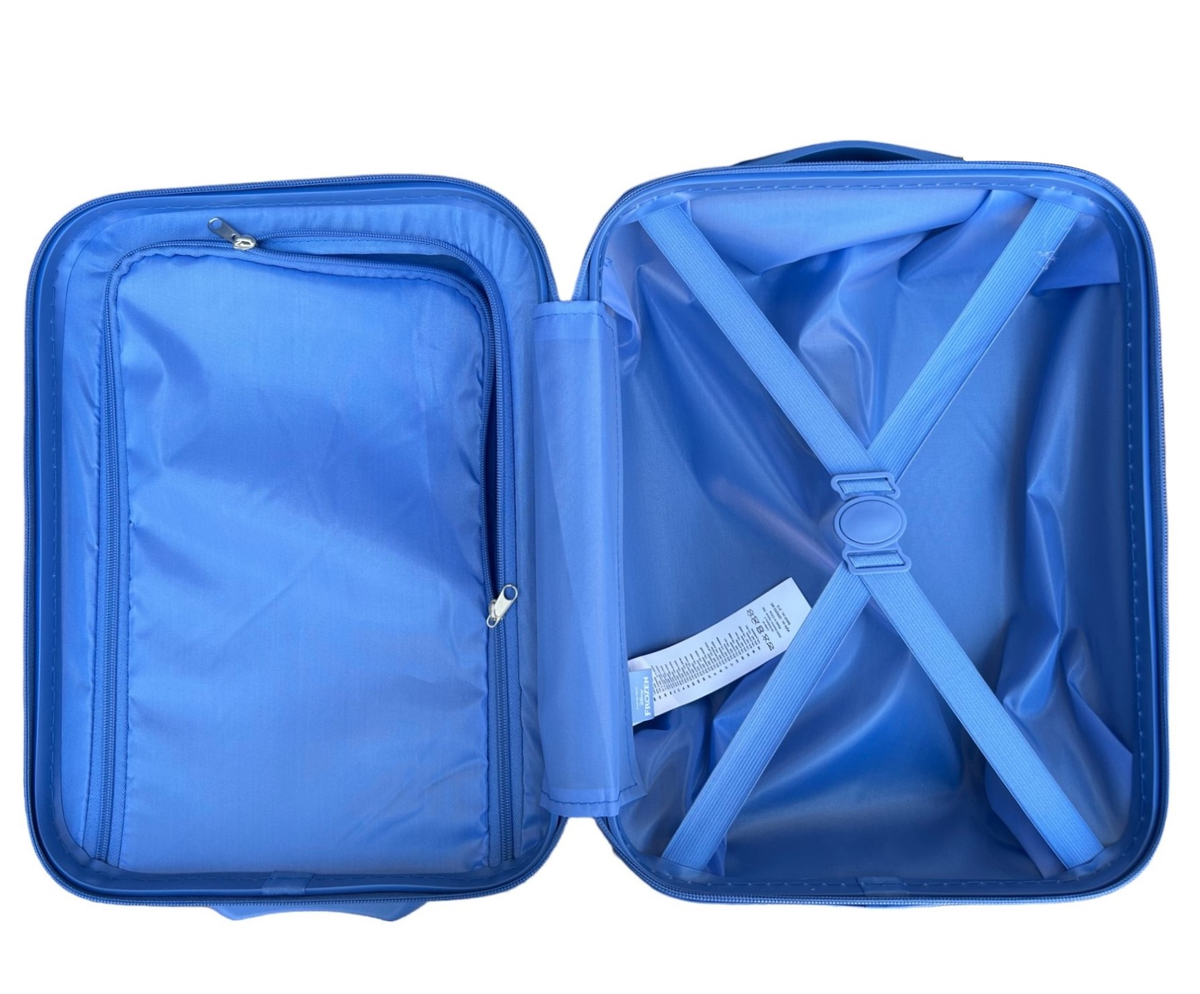 Trolley da Viaggio Frozen DISNEY Mini Valigia 2 Ruote in ABS Manico Allungabile - D09291mc