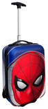 Trolley da Viaggio Spiderman MARVEL Mini Valigia 2 Ruote in ABS Manico Allungabile - M09295mc