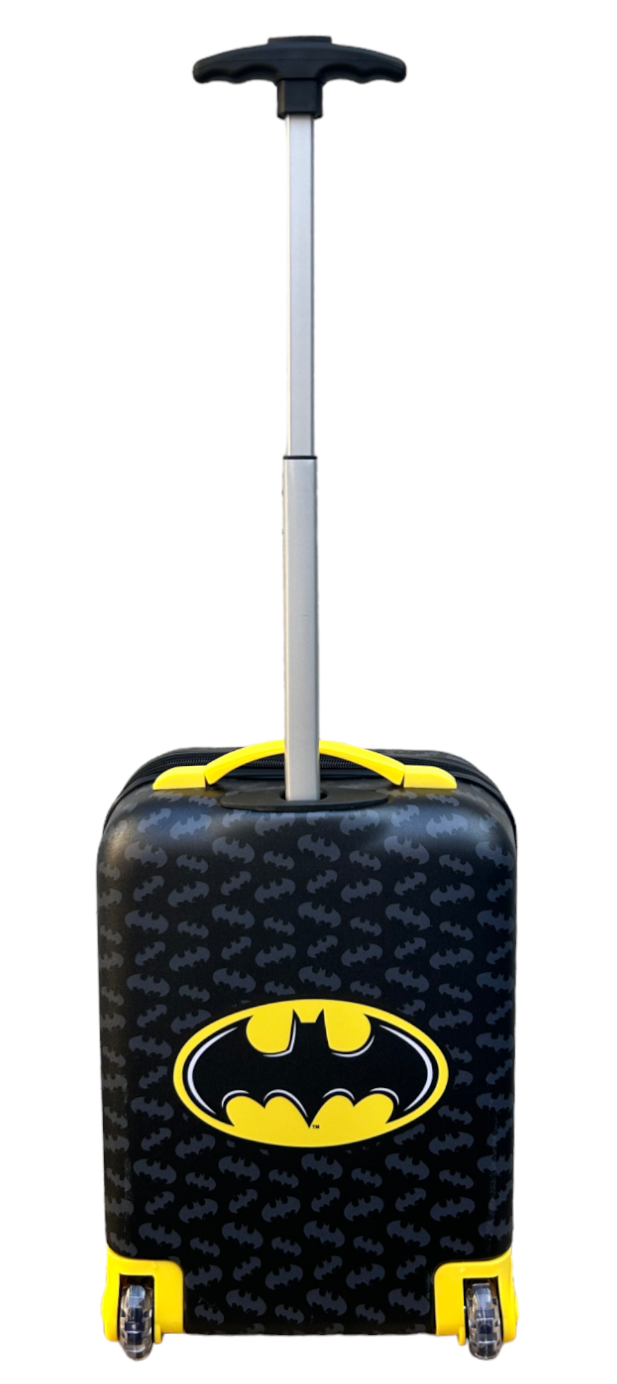 Trolley da Viaggio Batman Mini Valigia 2 Ruote in ABS Manico Allungabile - L09298mc