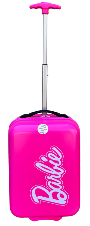 Trolley da Viaggio Barbie Mini Valigia 2 Ruote in ABS Manico Allungabile - B09296mc