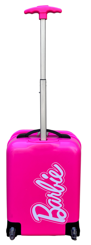 Trolley da Viaggio Barbie Mini Valigia 2 Ruote in ABS Manico Allungabile - B09296mc