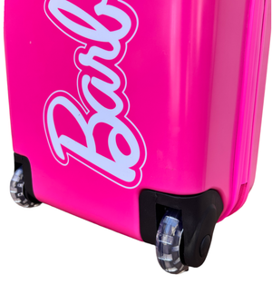Trolley da Viaggio Barbie Mini Valigia 2 Ruote in ABS Manico Allungabile - B09296mc