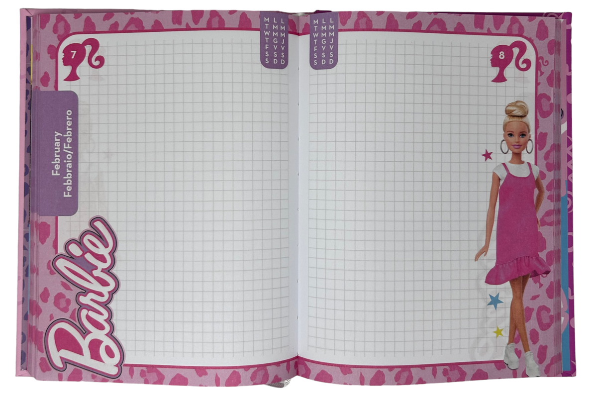 Diario Barbie Agenda10 Mesi Non Datato Scuola Elementare Media - 74330a3296